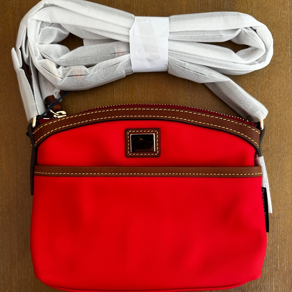 Dooney & Bourke Wayfarer Domed Crossbody - Red